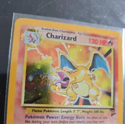 2000 RAW Pokemon TCG Base set 2 UNLIMITED Charizard 4/102 Holo Rare !!!LP!!! - Image 5