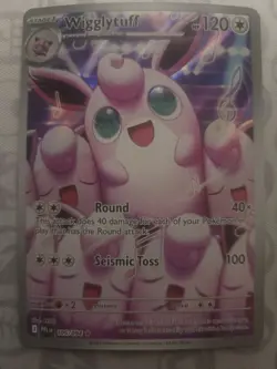 Pokemon TCG Wigglytuff Illustration Rare 105/94 Phantasmal Flames - Image 1