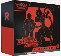 NEW & FACTORY SEALED - Pokemon TCG: S&V Destined Rivals Elite Trainer Box (ETB) - Image 1