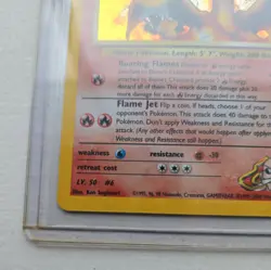 Pokemon TCG Blaine's Charizard 2/132 Gym Challenge 2000 Holo Rare - Image 3
