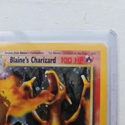 Pokemon TCG Blaine's Charizard 2/132 Gym Challenge 2000 Holo Rare - Image 5