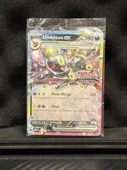 (SEALED) Umbreon ex 060/131 Prismatic Evolutions Stamped Promo Pokemon TCG - Image 1