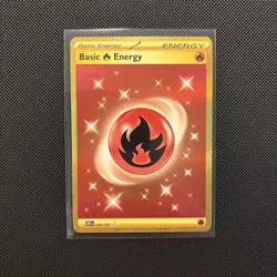 Pokemon TCG Basic Fire Energy 230/197 Obsidian Flames Near Mint NM - Image 1