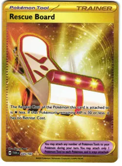 Rescue Board Hyper Rare Holo 225/167 Pokemon SV: Twilight Masquerade - Image 1