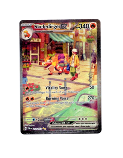 Pokemon Paldean Fates SKELEDIRGE EX Special Illustration Rare 258/193 MINT-NM - Image 1
