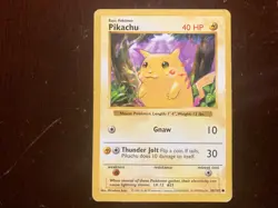 Shadowless Red Cheek Pikachu 58/102 Pokemon TCG Base Set - Image 1