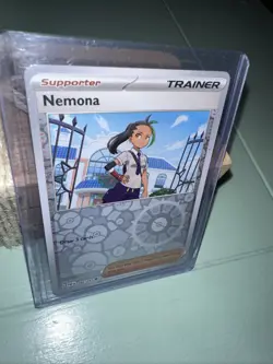 Pokemon - Nemona - 082/091 - Reverse Holo - Paldean Fates - NM/M - Image 2