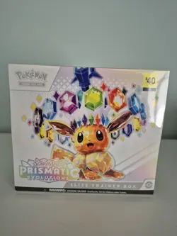 Pokemon Prismatic Evolutions ETB Elite Trainer Box Factory Sealed Dollar General - Image 1