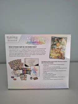 Pokemon Prismatic Evolutions ETB Elite Trainer Box Factory Sealed Dollar General - Image 4