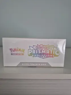 Pokemon Prismatic Evolutions ETB Elite Trainer Box Factory Sealed Dollar General - Image 5