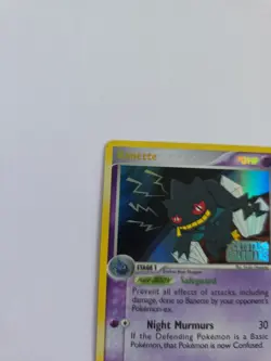 Pokemon TCG Banette Reverse Holo EX Crystal Guardians 2006 #1/100 LP - Image 4