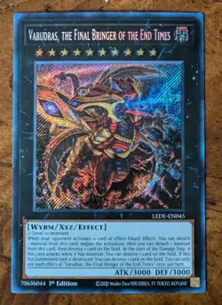 Varudras, the Final Bringer of the End Times LEDE-EN045 1st Edition NM Yu-Gi-Oh! - Image 1
