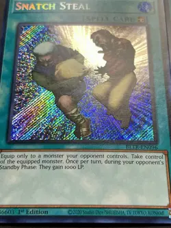 3x Snatch Steal | Secret Rares | BLTR-EN096 | NM | 1st Editions | YuGiOh! - Image 2
