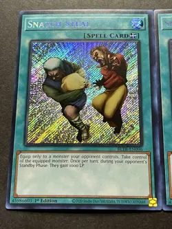 3x Snatch Steal | Secret Rares | BLTR-EN096 | NM | 1st Editions | YuGiOh! - Image 4