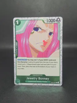 Jewelry Bonney ST02-007 NM One Piece TCG Foil PRB 02 pizza english - Image 1
