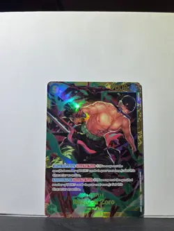 Roronoa Zoro OP06-118 Parallel Alt Art SEC-Wings of Captain-ONE PIECE NM - Image 1