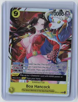 Boa Hancock OP14-112 SR The Azure Sea’s Seven Foil One Piece TCG English - Image 1