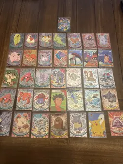 Pokemon Card Tcg Holo Foil Topps Lot ALL HOLO Series 1 And 2 Blue Label Vintage - Image 1