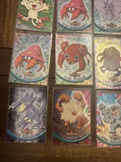 Pokemon Card Tcg Holo Foil Topps Lot ALL HOLO Series 1 And 2 Blue Label Vintage - Image 2