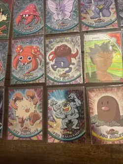 Pokemon Card Tcg Holo Foil Topps Lot ALL HOLO Series 1 And 2 Blue Label Vintage - Image 3