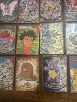 Pokemon Card Tcg Holo Foil Topps Lot ALL HOLO Series 1 And 2 Blue Label Vintage - Image 4