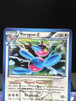 Pokemon Card Porygon-Z 74/101 Black & White Plasma Blast Holo Rare Light Play - Image 2
