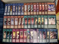 Yugioh 46 Card Dogmatika Voiceless Voice Deck Core Diviner Lo Saffira Guardian - Image 1