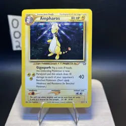 Ampharos Neo Genesis Holo Pokemon TCG Card 1/111 Vintage Holographic🔥🔥🔥 - Image 1