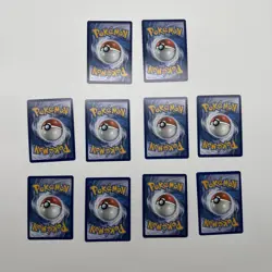 Pokemon Cards Lot of 10 (Full Art Holo, V Promo, EX, GX, Trainers) Near Mint NM - Image 5