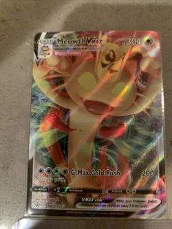 Pokemon Meowth VMAX + Meowth V + Meowth VMAX Jumbo Bundle MINT/NM Cards! - Image 3