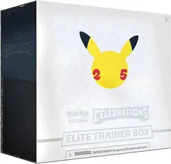 Pokemon TCG 25th Anniversary Trading Cards Celebrations Elite Trainer Box New - Image 1