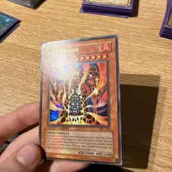 Lava Golem ioc-se4 Limited Edition Mod Play Ultra Rare Vintage Yu-Gi-Oh! Card - Image 2