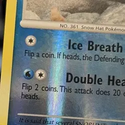 Pokemon TCG Snorunt Reverse Holo Rare Card 75/99 Arceus 2009 - Image 4