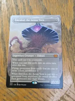 MTG English Emrakul, the Aeons Torn (Borderless) NM Foil Double Masters 2022 - Image 1
