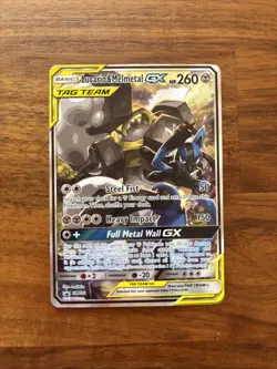 Pokemon TCG Lucario & Melmetal GX SM192 Sun & Moon Promo Holo Card - Image 1