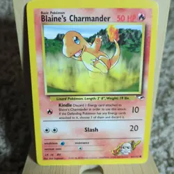 LOT OF 4 POKEMON Cards Wartortle Blaine's Charmander Bularsaur Squirtle Baseset2 - Image 4