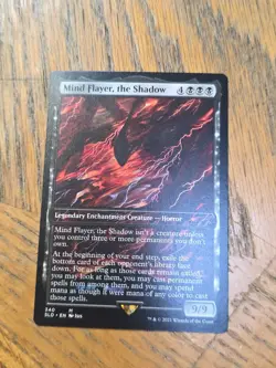 MTG English Mind Flayer, the Shadow NM Normal Secret Lair Error Upside Down - Image 1