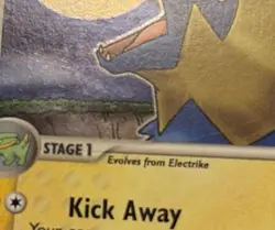 Pokemon TCG Manectric Holo Rare Card 8/100 EX Crystal Guardians 2006 - Image 3