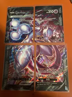 Mewtwo V-UNION [Set of 4] SWSH: Sword & Shield Promo Cards Holo - Image 1
