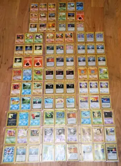 Pokemon Card Vintage Lot Of 99 Cards (Majority LP Or Better) - Image 1