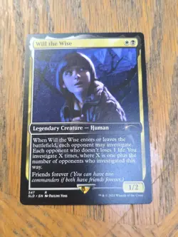 MTG English Will the Wise NM Normal Secret Lair - Image 1