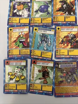 Digimon lot of 50 cards 1999 - Image 2