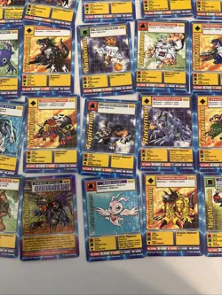 Digimon lot of 50 cards 1999 - Image 3