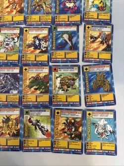 Digimon lot of 50 cards 1999 - Image 4