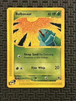 Pokemon TCG Bulbasaur Expedition Base Set Card 95/165 Regular Common - Image 2