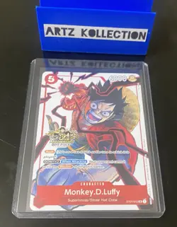One Piece Card - Monkey D. Luffy (ST01-012) 3rd Anniversary English Alt Art - Image 3