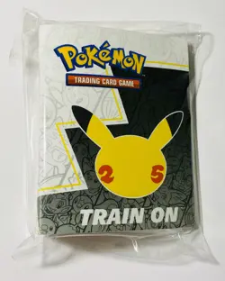 Celebrations Mini Binder - Pokemon 25th Anniversary ft Pikachu Holds 60 Cards - Image 1