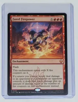 Fated Firepower - TLA - Mythic Rare - #132 - NM - MTG Magic The Last Airbender - Image 1