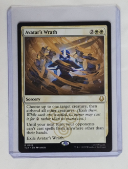 Avatar's Wrath - Rare - #12 - NM - MTG TLA The Last Airbender - Image 1