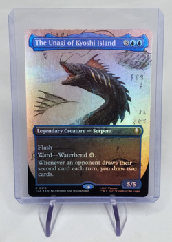 The Unagi of Kyoshi Island -Borderless Foil Rare - #319 - NM - MTG TLA Avatar - Image 1